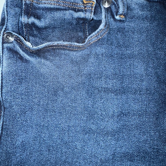 Good American High Waisted Good Legs Twisted Slit Jeans in Indigo size 4/27 - Picture 8 of 15